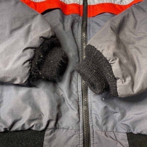 Vintage Woolrich Grey Bomber Jacket Size Large - Picture 5 of 10